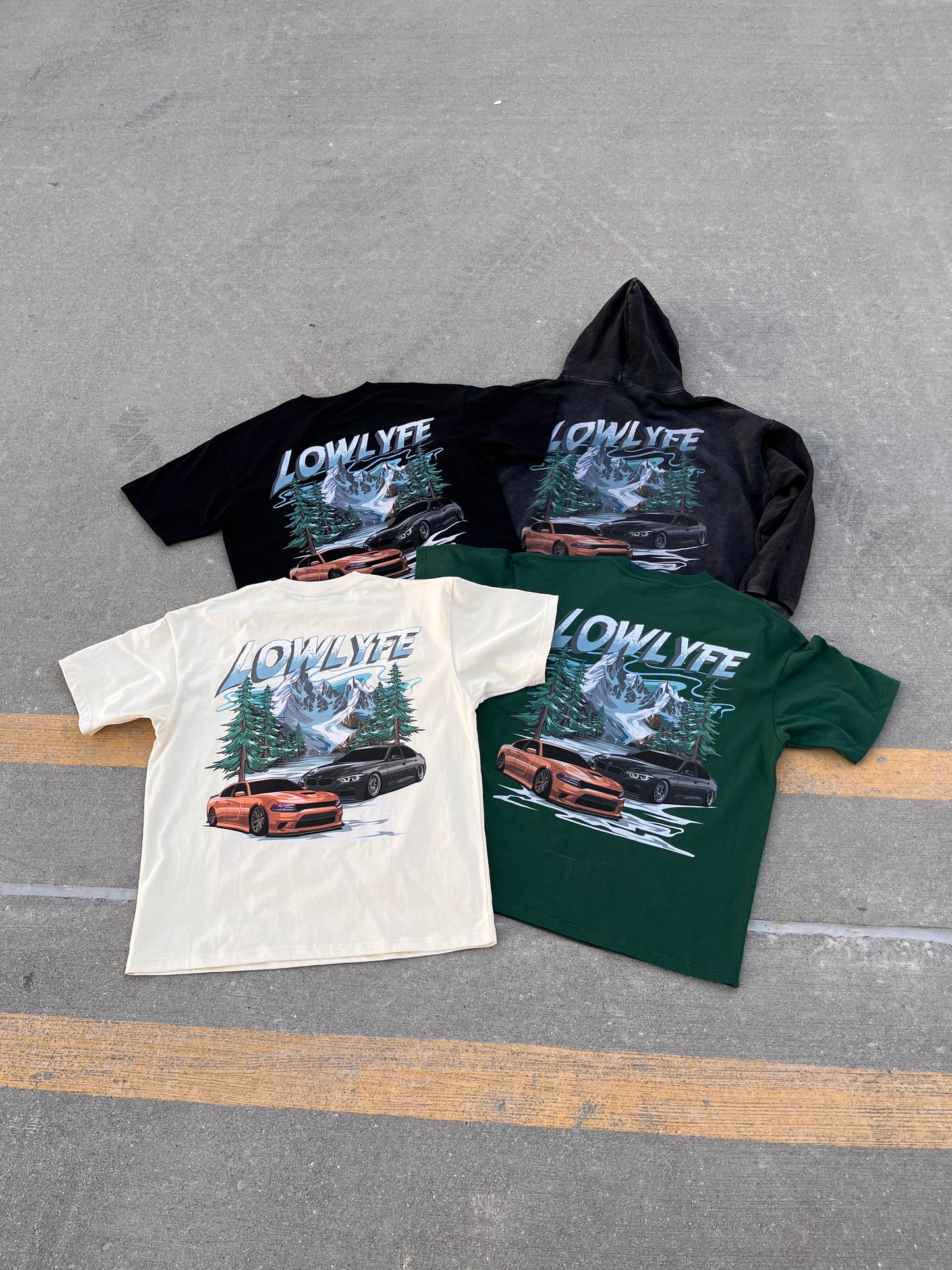 "WINTER" HOODIE BLACK