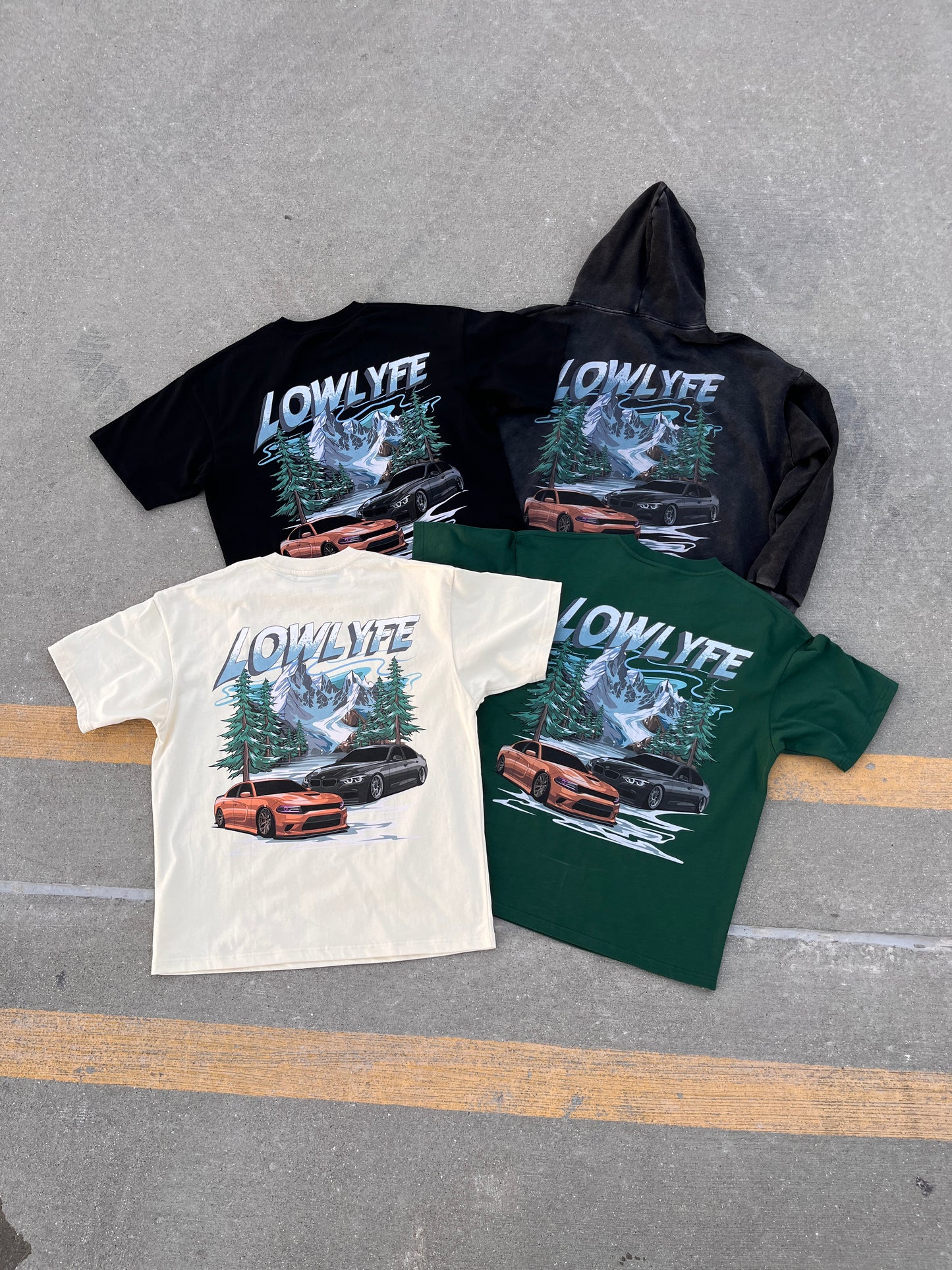 "WINTER" TEE GREEN