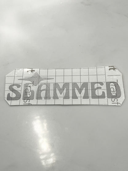 "SLAMMED" DECAL/BANNER