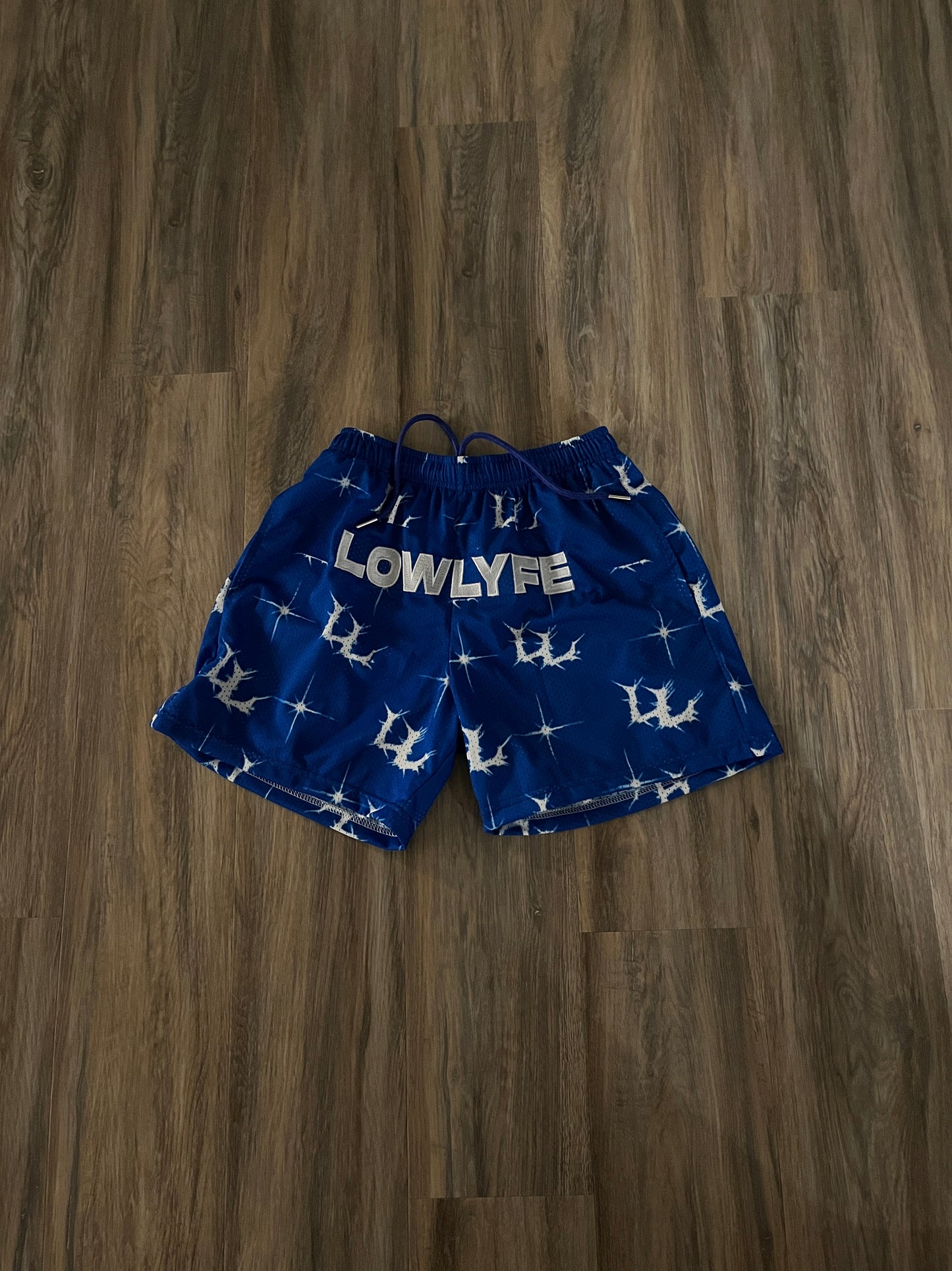 LOWLYFE "BLUEBERRY" SHORTS