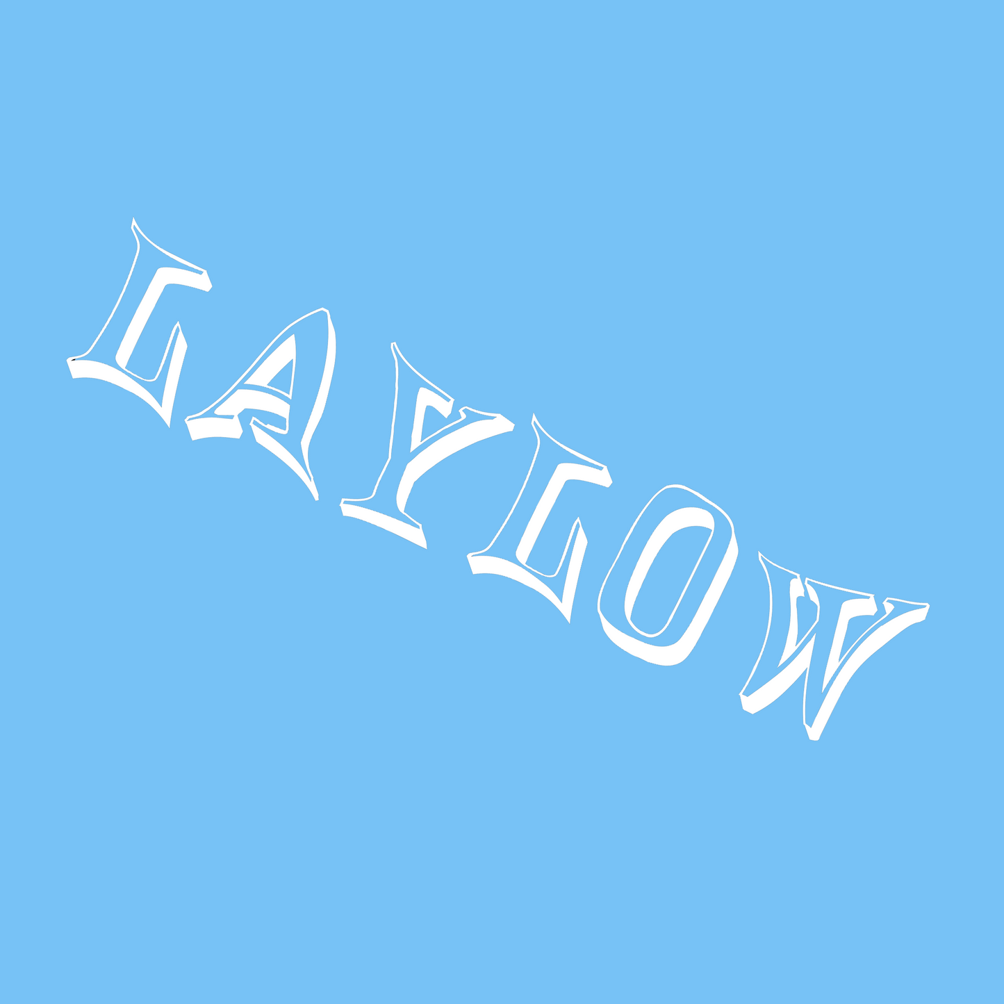 "LAY LOW" DECAL/BANNER